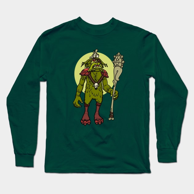 King Gorneesh Long Sleeve T-Shirt by NikInked